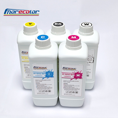 1000ml White Ink For Inkjet Printer CYMKW Color MSDS Certificate