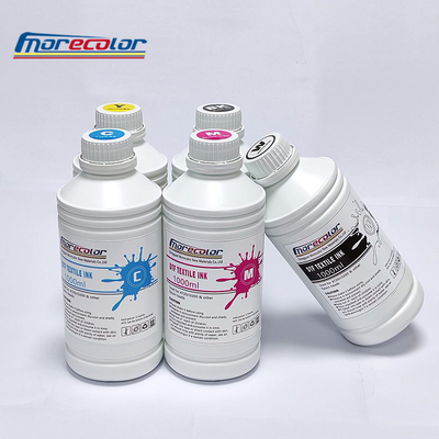OEM ODM DTF White Ink , Heat Transfer Ink For Cotton Textile T Shirt With 5 Colors