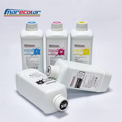 CMYK DTF White Ink Pigment Impermeable For Print Head XP600 I3200
