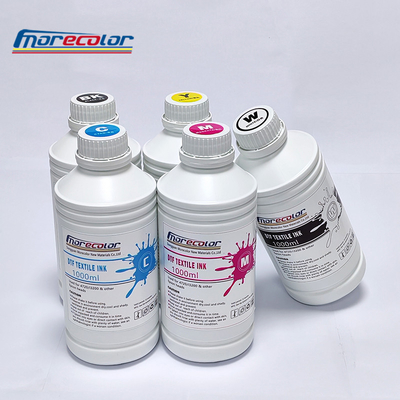 Morecolor DTF White Ink Water Based 1000ML For Digital Printing