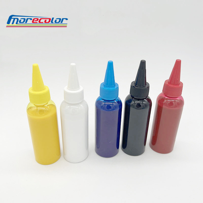 White DTG Pigment Ink , 100ml Sublimation Ink For Cotton Fabric