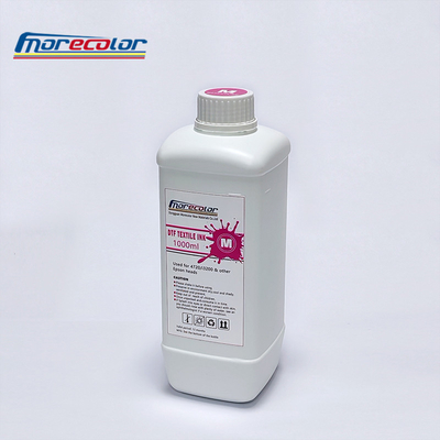 White DTF Pigment Ink Waterproof Rub Resistance For L1800 Digital Printing