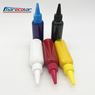 Vivid Color Textile Ink For DTG Printer Cyan Magenta Yellow Color