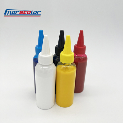 CMYK W LC LM Printing Machine Ink For T Shirt Socks Sportswear