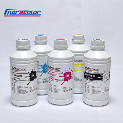 CMYK White DTF Ink , Inkjet Transfer Ink For T Shirt Printing