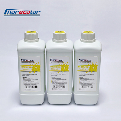 CMYK W Heat Transfer Pigment Ink For PET Film Digital Printing