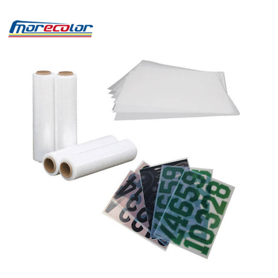 75U Thickness DTF PET Film Release Hot Peel Cold Peel With Matte Effect