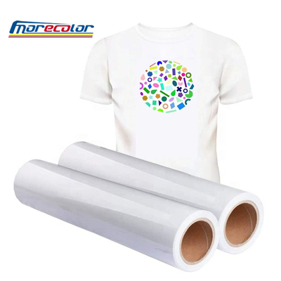 75U DTF PET Film Flexible Stretchable For Digital T Shirt Printing