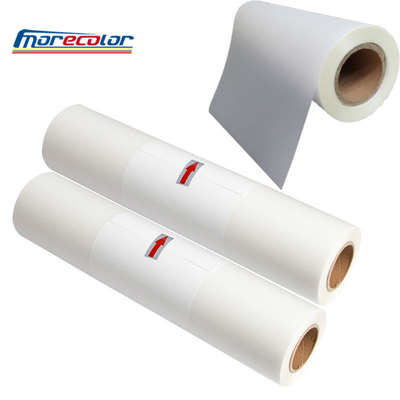 White Color DTF PET Film Hot Cold Peeling Double Sided Coating