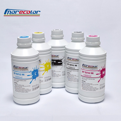 1000ML Direct To Film Ink , Heat Transfer Ink White CMYK W Color